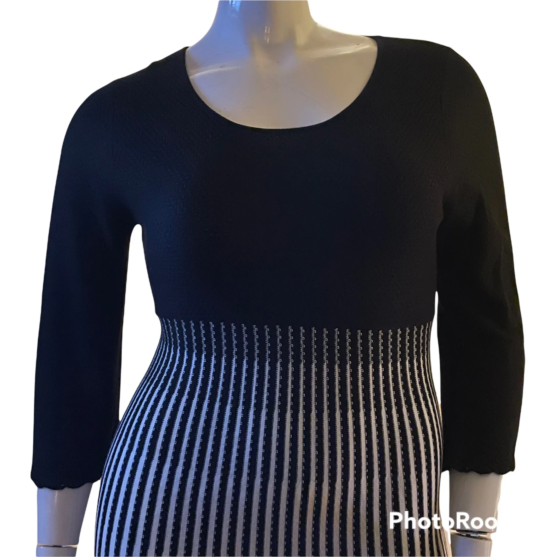 Striped Sweater Dress - Image 5