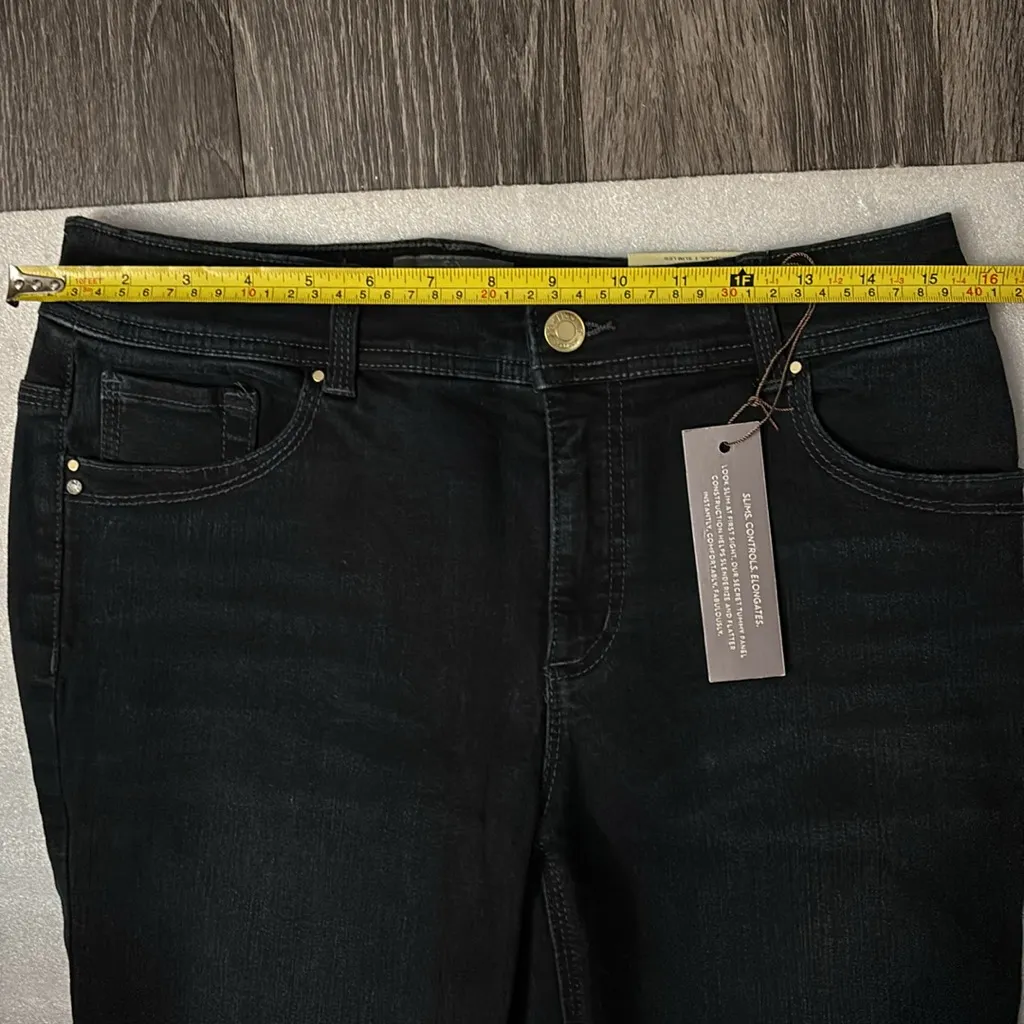 Chico's So Slimming Blue Denim Jean 0.5R NEW Classic Preppy Costal Cowgirl Boho - Image 6