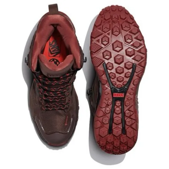 VANS Crestline GORE-TEX MTE Chocolate Brown hiking all weather boots NWT 9.5 - Image 3