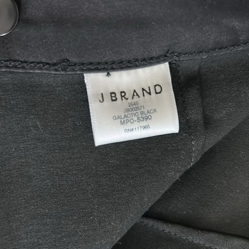 J. Brand Black Coated Stretch Pencil Skirt - Image 11