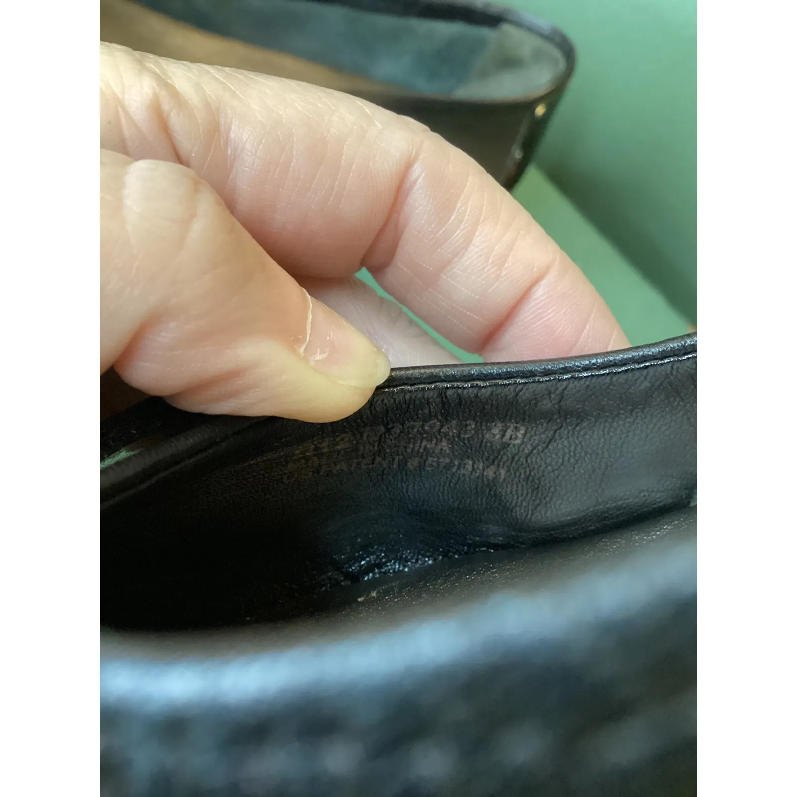 Cole Haan Women Black Patent Leather Bow Ballet Flats Shoes Size 8B - Image 6