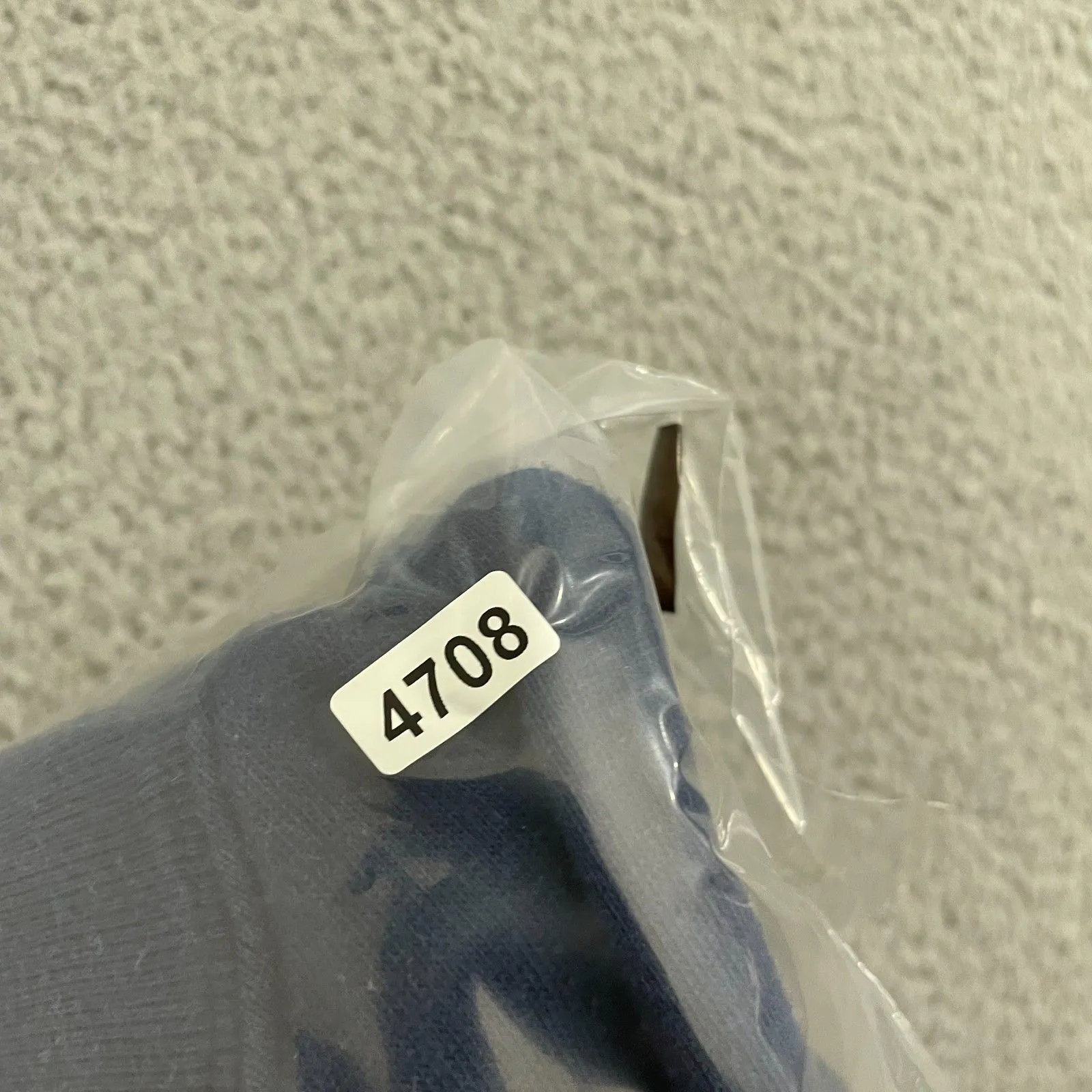 VTG Grandma Sweatshirt M Navy Double Collar Grandkids Embroidered 90s Crewneck Blue Size L - Image 8