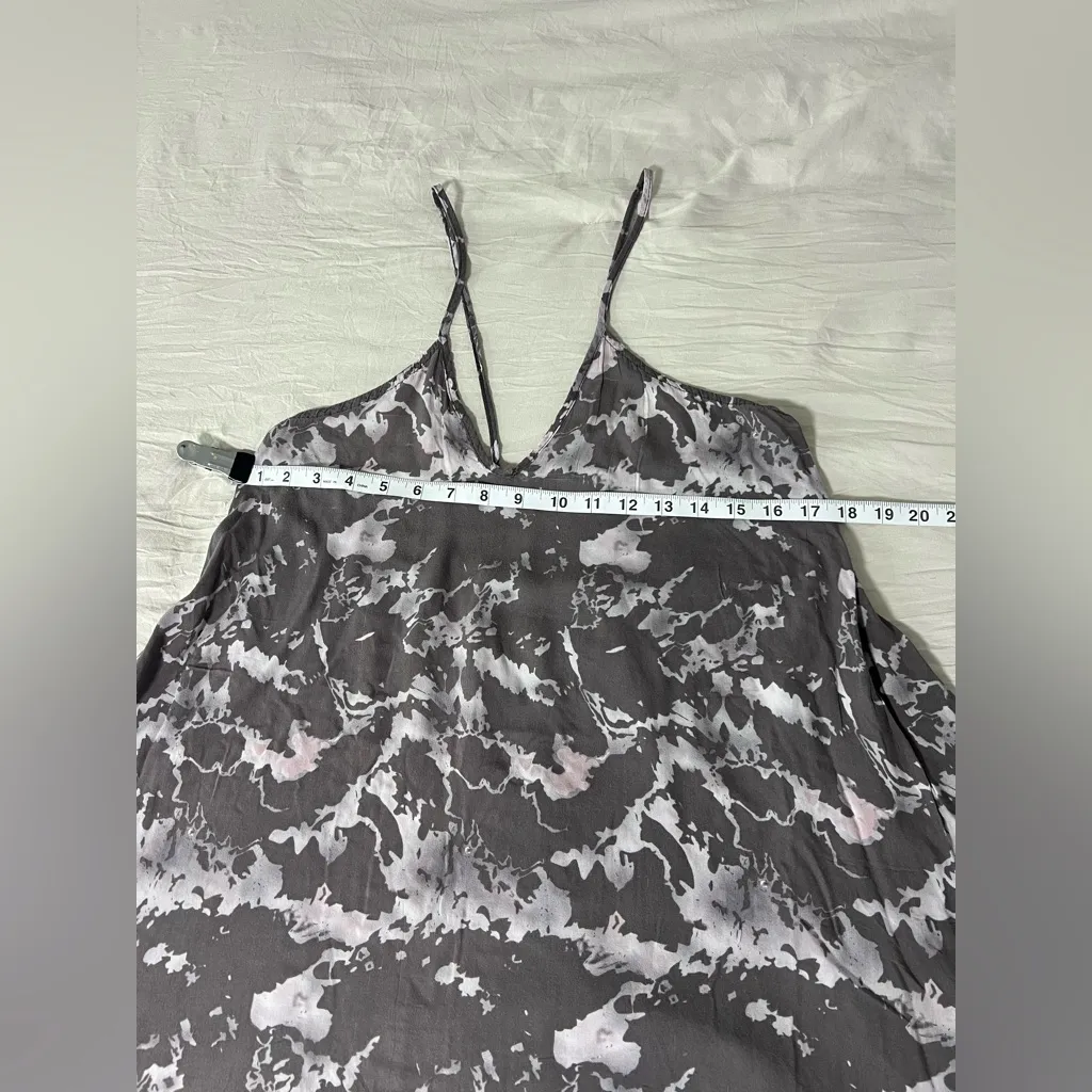 Don't Ask Why One Size Gray‎ Splatter Strapy Tank Top Black - Image 5