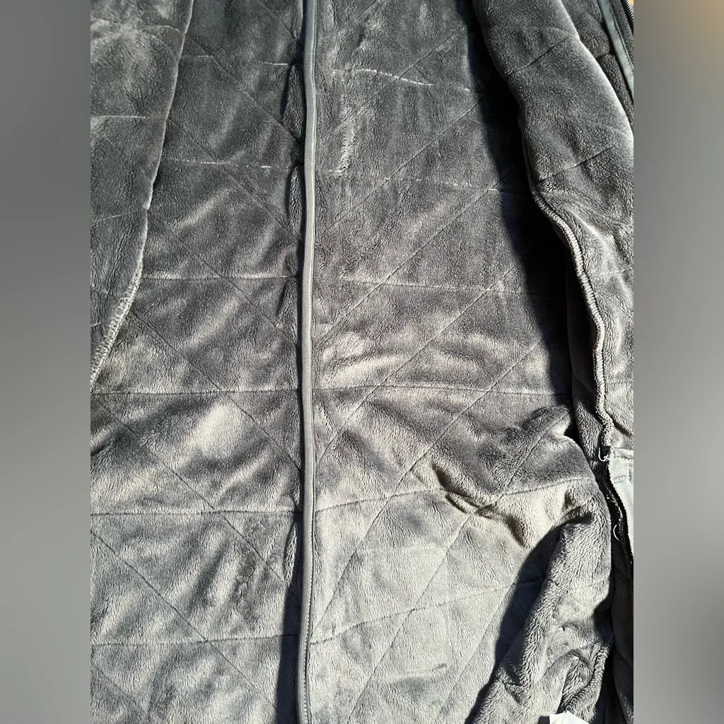 Northface Quilted Fleece Lined Jacket Womens Sz large - Image 8