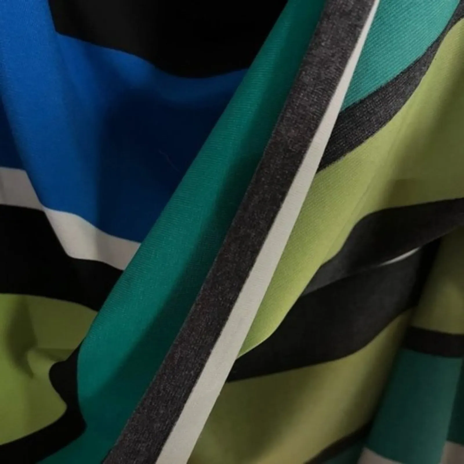 Maurices Blue And Green Stripe Maxi Dress Size‎ 0 - Image 13