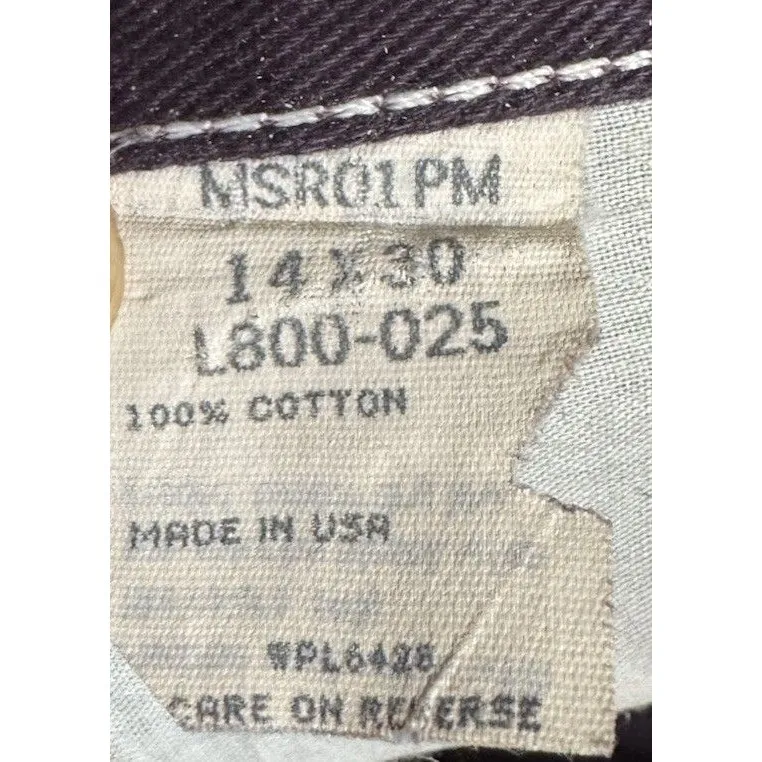 VINTAGE WOMENS‎ WRANGLER JEANS HIGH RISE MOM SIZE 14x 30 PLUM USA - Image 4