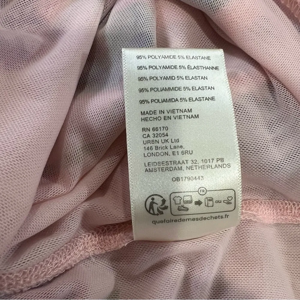 Free People Betty’s Garden Pink Combo Floral Long Sleeve Top size small - Image 11