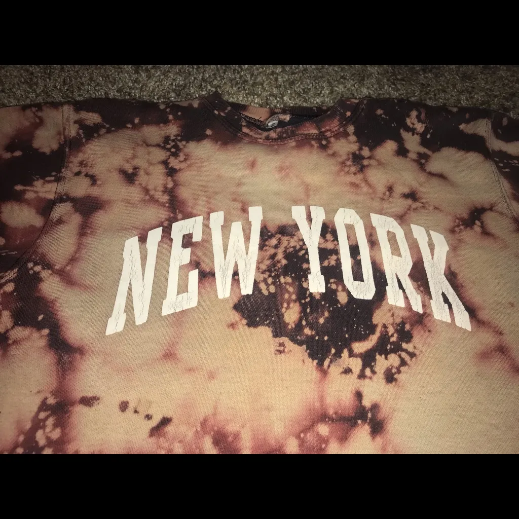 New York rework crop top Brown - Image 5