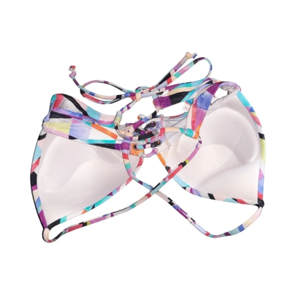 O'Rageous Bikini Top Medium NWT White - Image 2