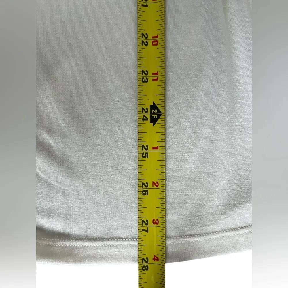 Athleta Sleeveless Mini Dress Size Large Cream - Image 6