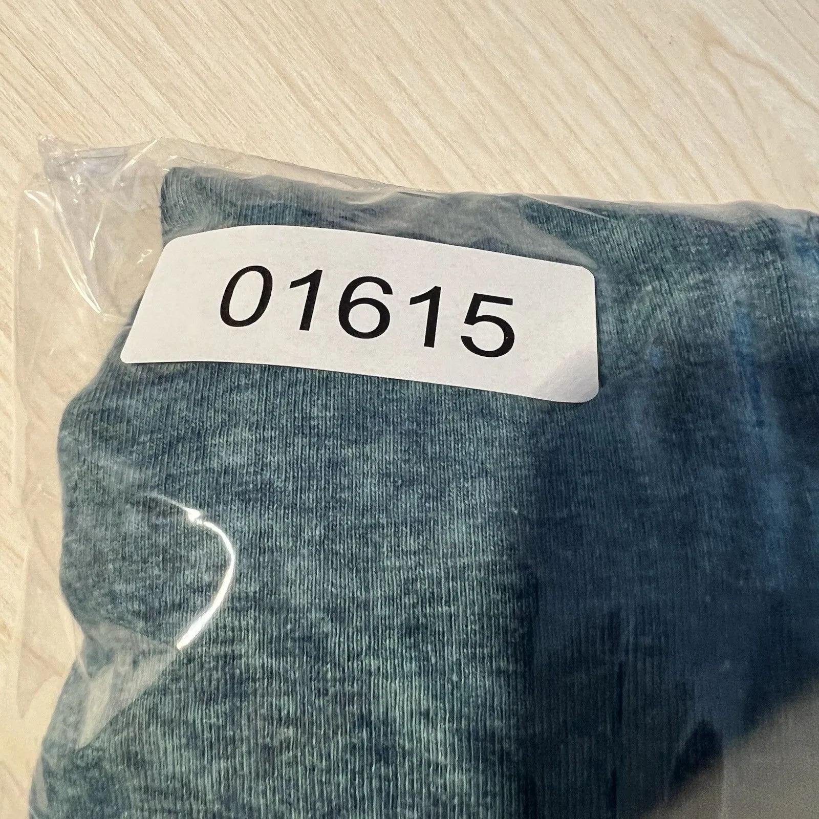 Rising International Hoodie M Boho Zip Up Jacket Patchwork Nepal Sun Abstract Blue Size M - Image 5