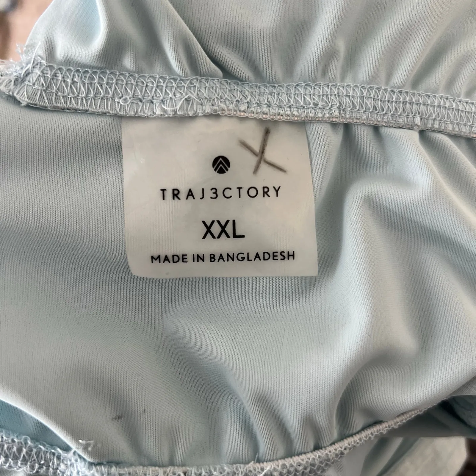 Traj3ctory Activewear Crossback Athletic Dress Blue Built - Image 9