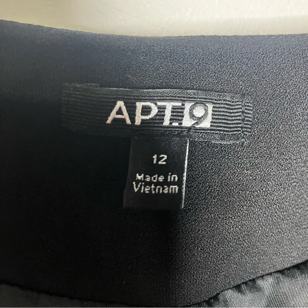 Apt. 9 black blazer with ruched sleeves size‎ 12 - Image 4