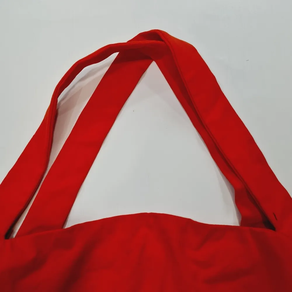 Superdown Elva Halter Tie Top in Poppy - Image 5