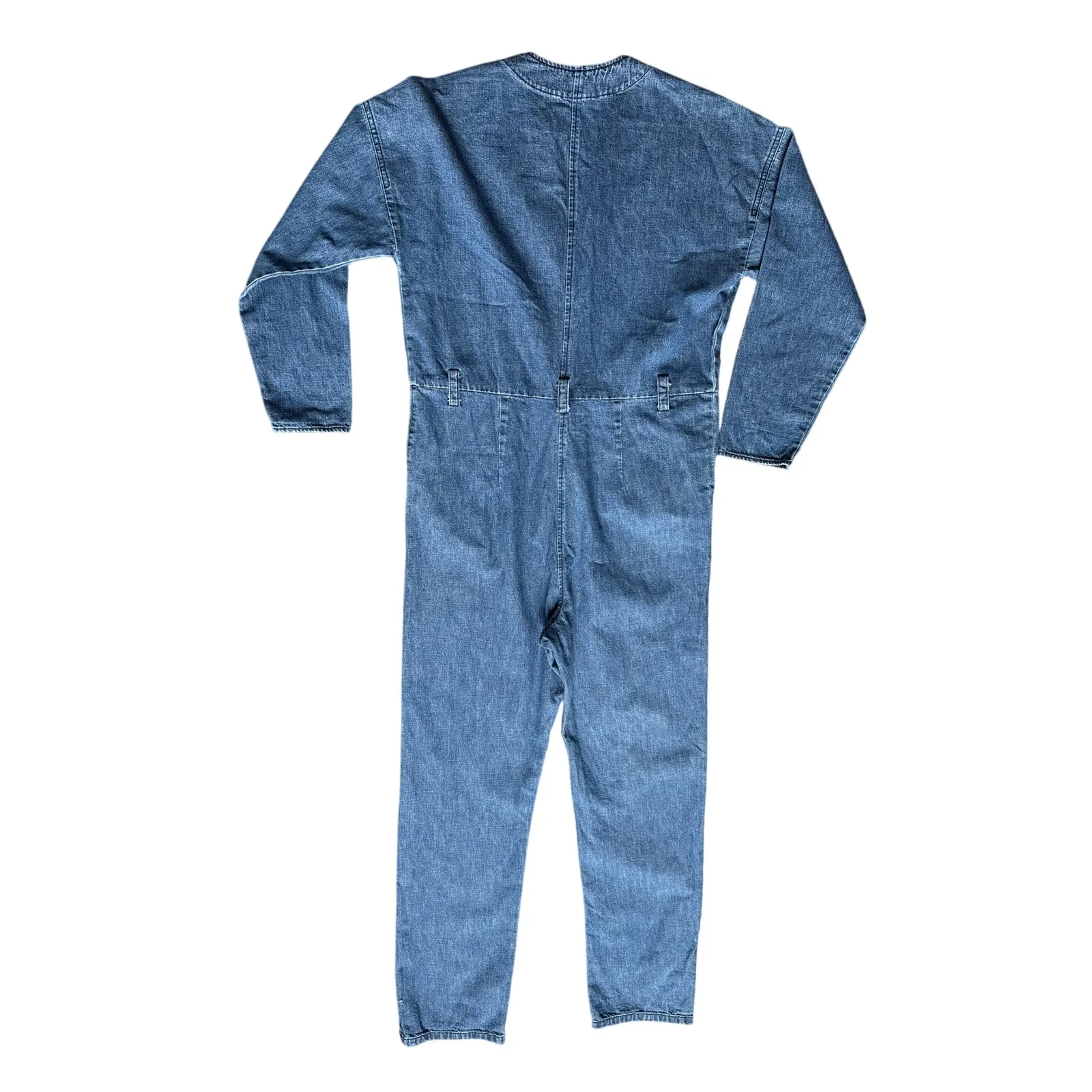 Rachel Comey Glitch Jumpsuit in Indigo Blue Denim Size 4 - Image 3