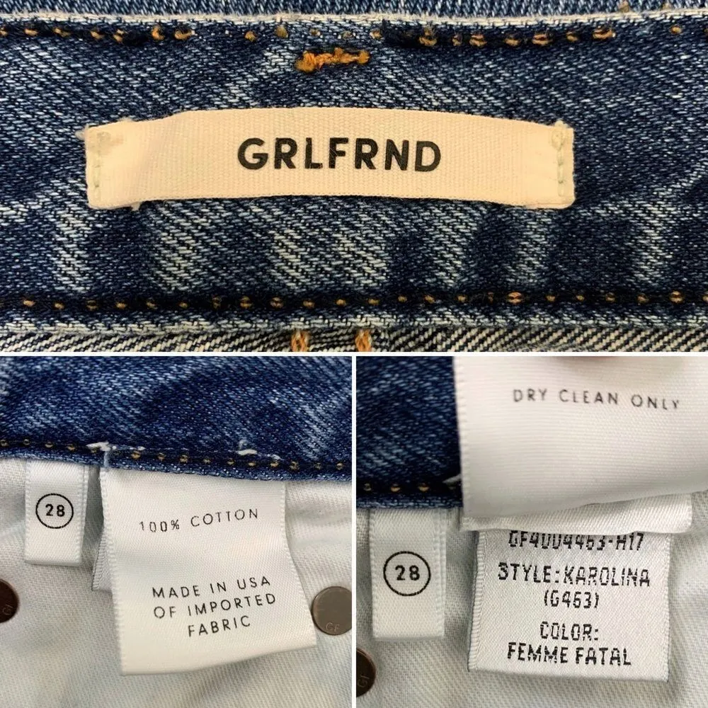 GRLFRND Karolina High-Rise Femme Fatal Skinny Jeans - Image 13