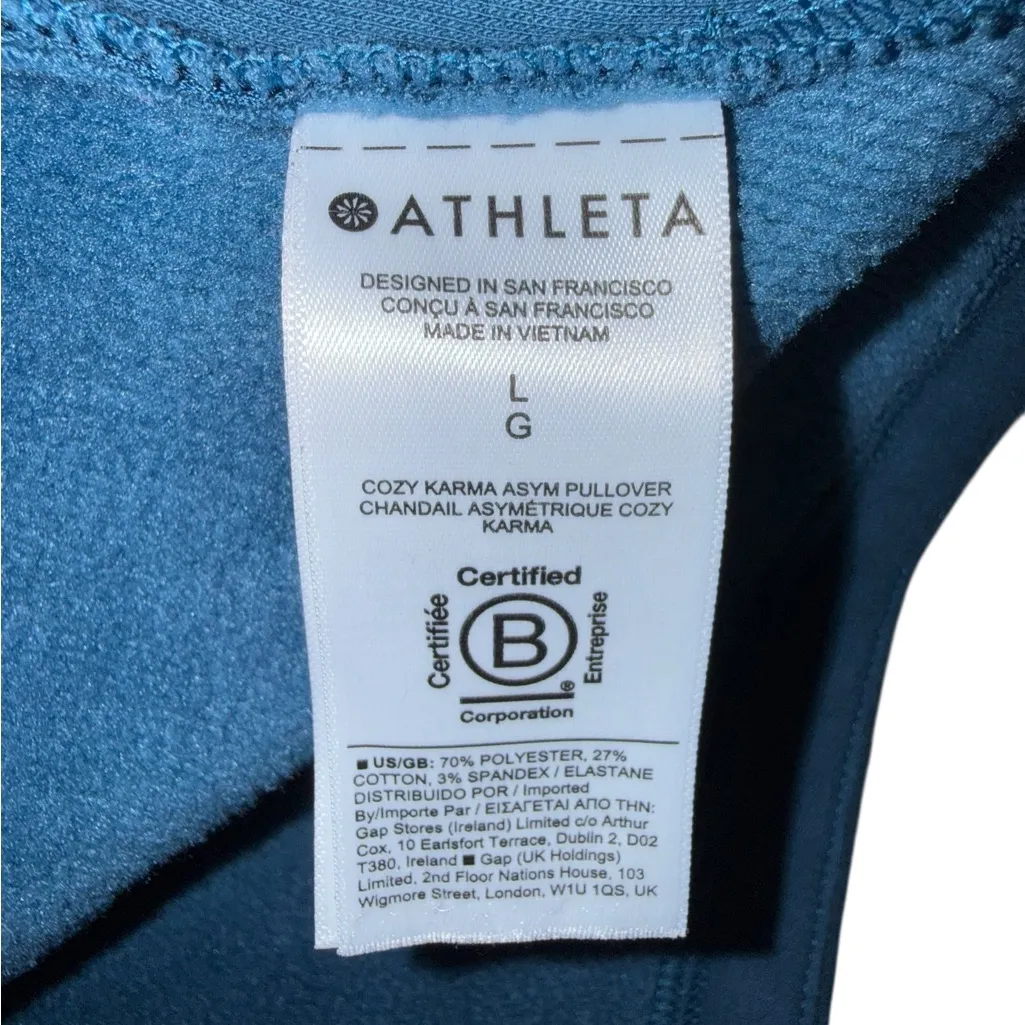 Athleta  Cozy Karma Asym Pullover - Image 8