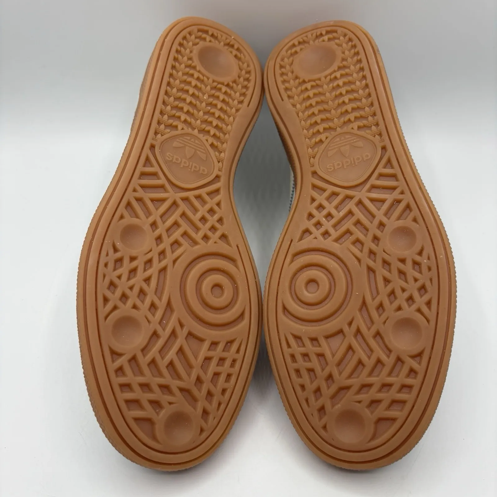 adidas Handball Spezial Womens Grey Wonder Silver Gum Sports Sneaker IF6491 Sz 9 - Image 9