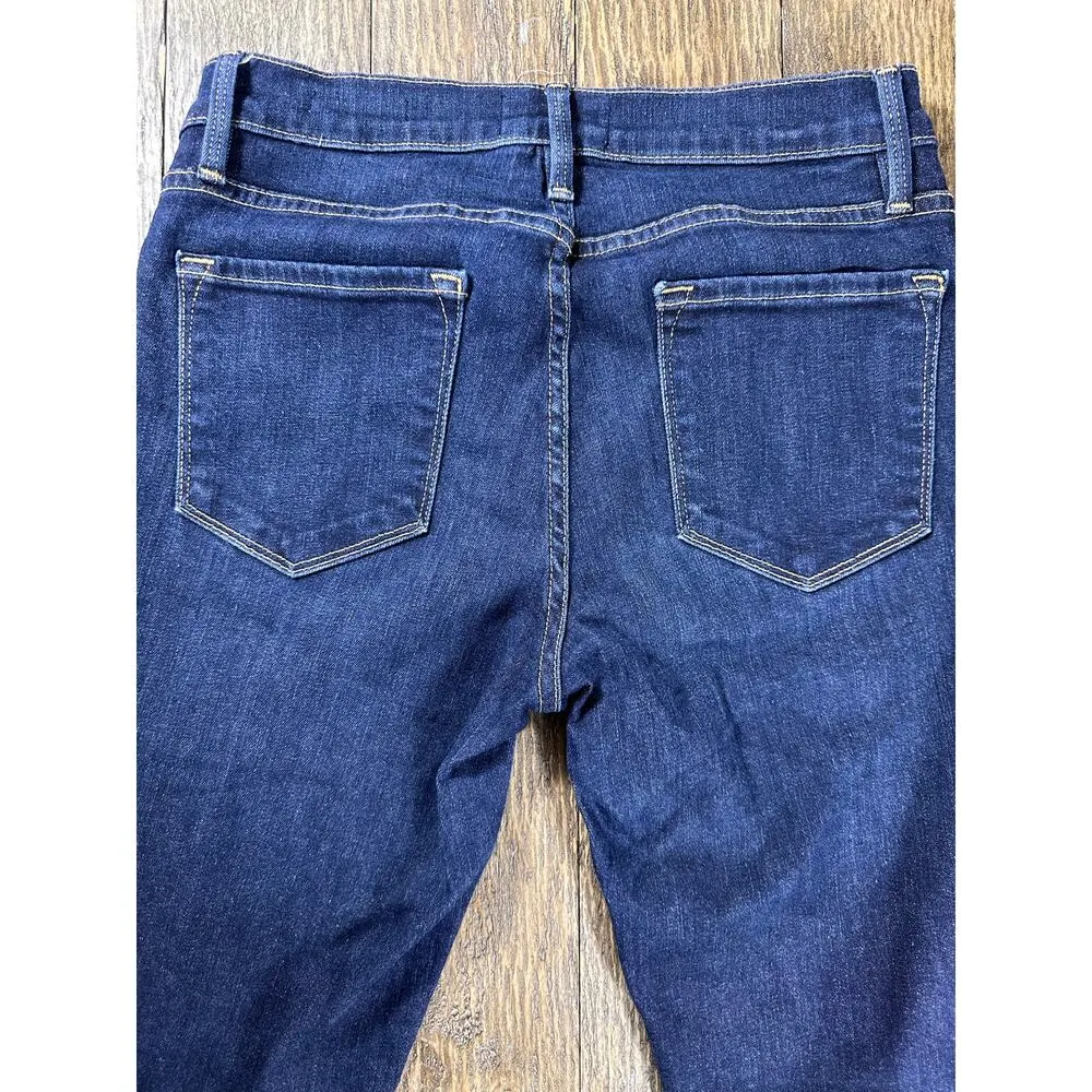 FRAME Le Skinny de Jeanne Dark Wash Skinny Jeans Size 29 - Image 4