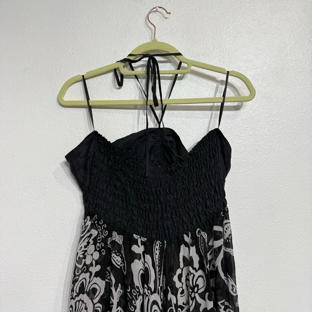 Lane Bryant Seven7 Black Silk Halter Blouse Sz 1X NWT - Image 8