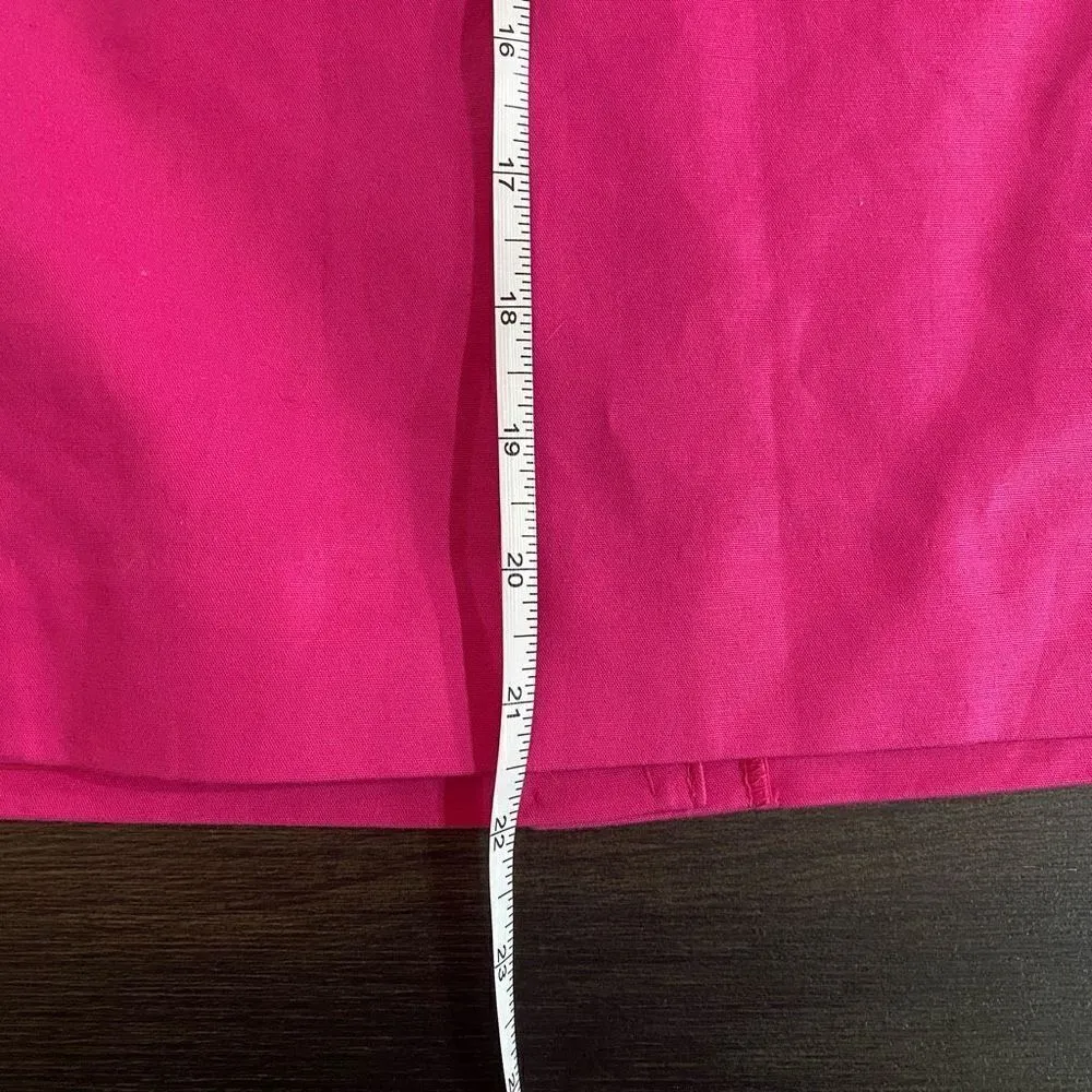 Worthington NEW plus size 16 hot pink Aline skirt - Image 5