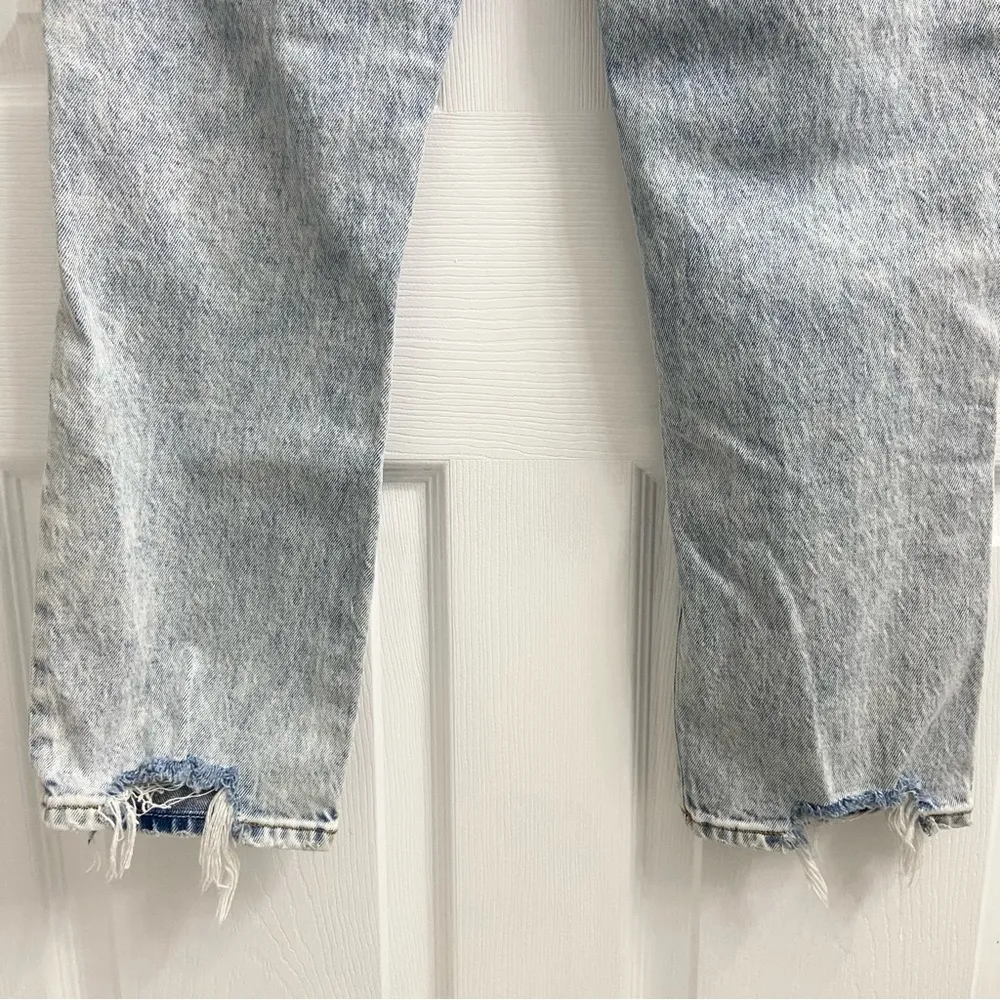 Abercrombie & Fitch Jeans Women’s 26 Boyfriend Acid Wash Denim Distressed - Image 8