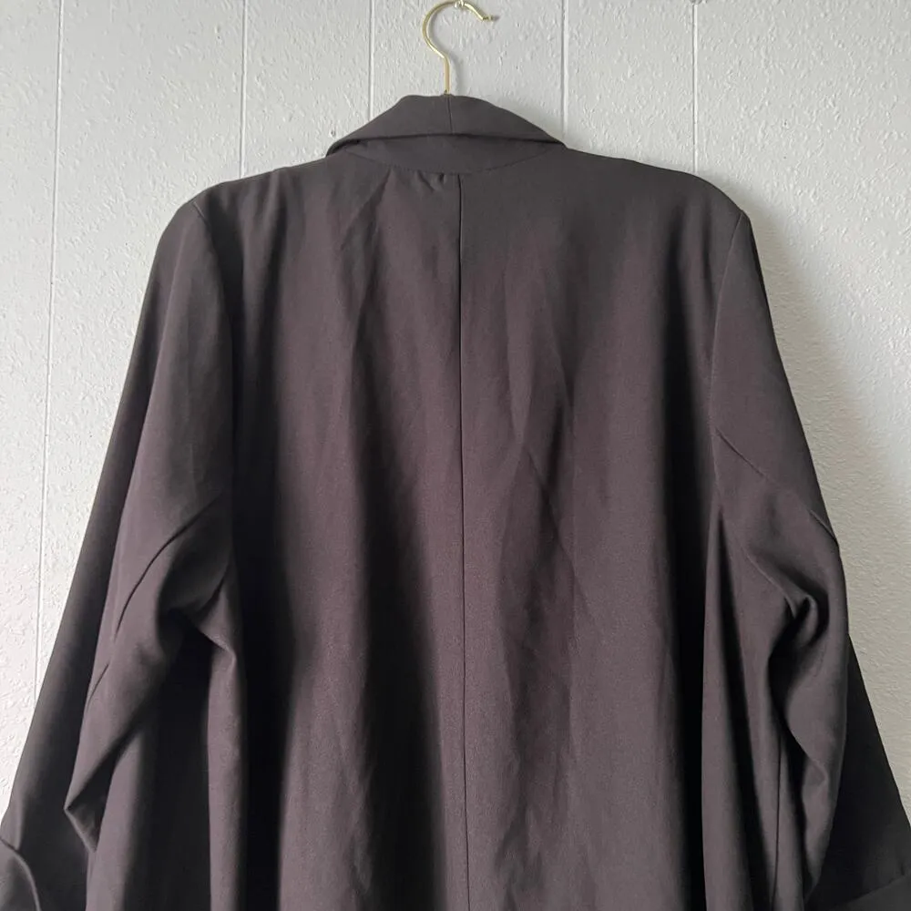 Torrid Womens Blazer Jacket 3X Dark Academia Career Office Workwear Business - Image 8