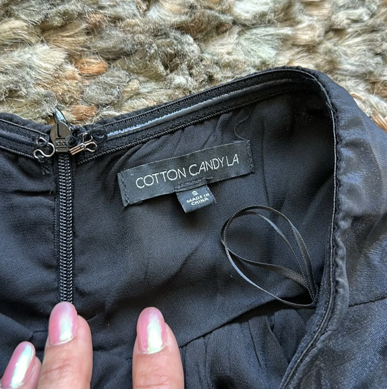 Strapless Organza Babydoll Dress - Image 5