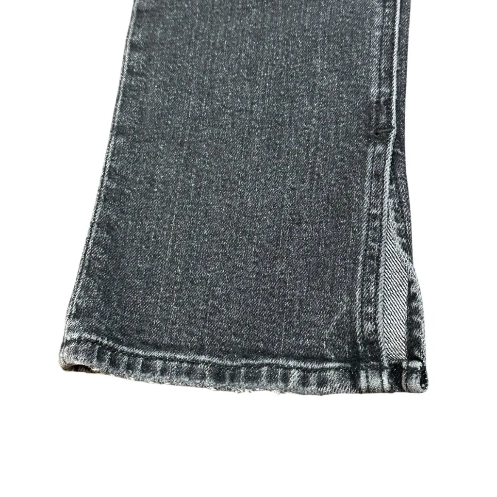 Hudson Nico Mid Rise Straight Inseam Split Black Star Denim Jeans Size 25 NWT - Image 5