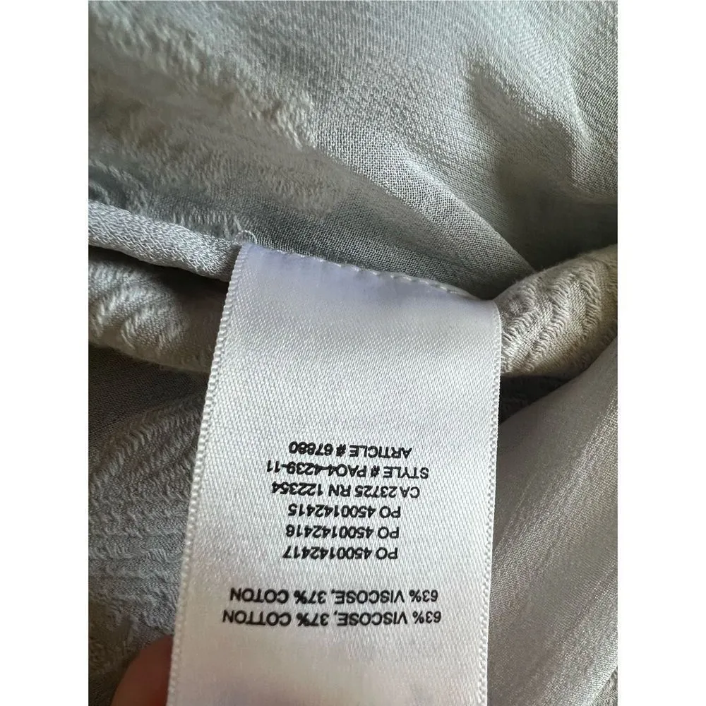 NWT! Aritzia Wilfred Semi Sheer Durante Kimono Sleeve Robe in Pearl Grey Large - Image 6