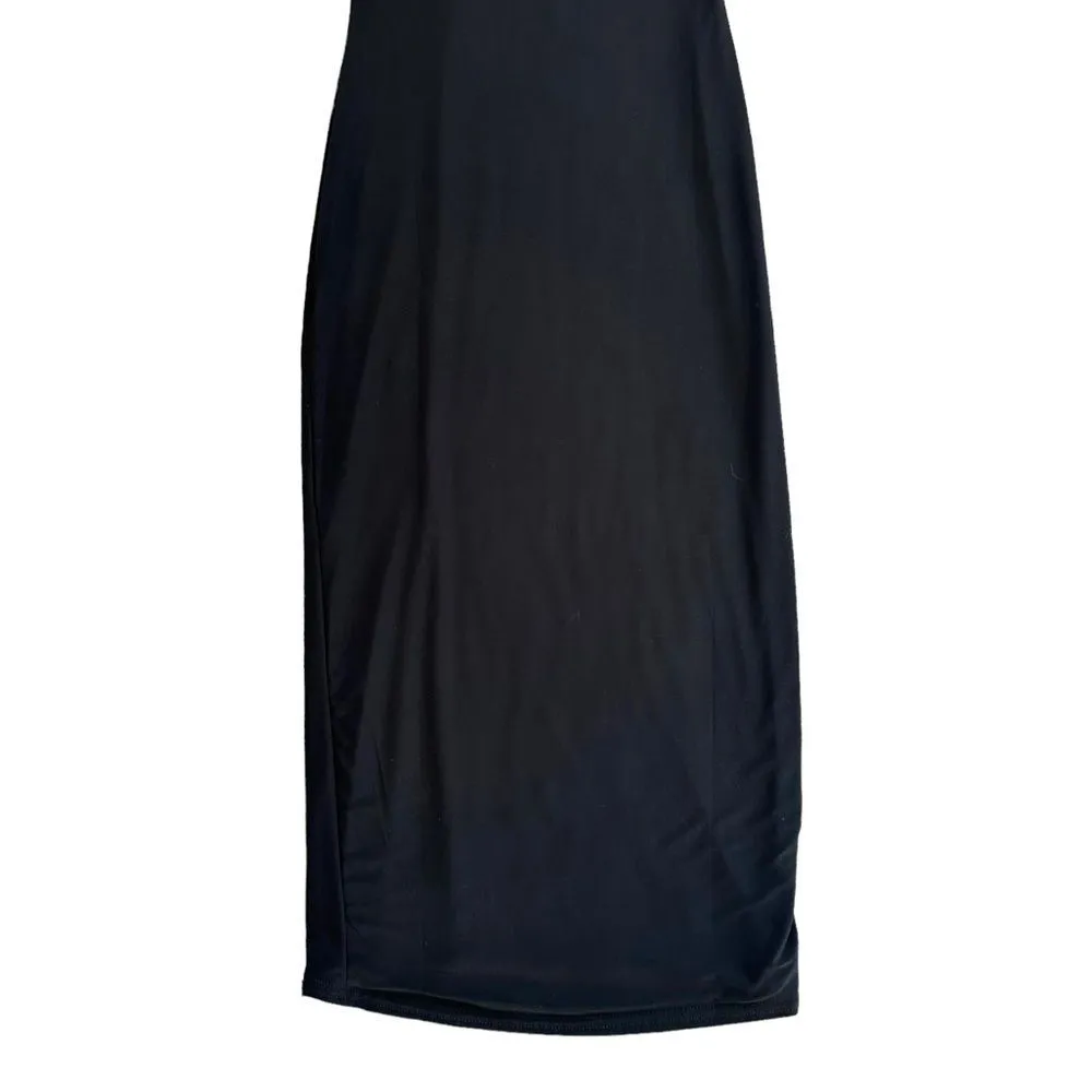 🔃Missguided Black Bodycon Midi Dress - Image 6