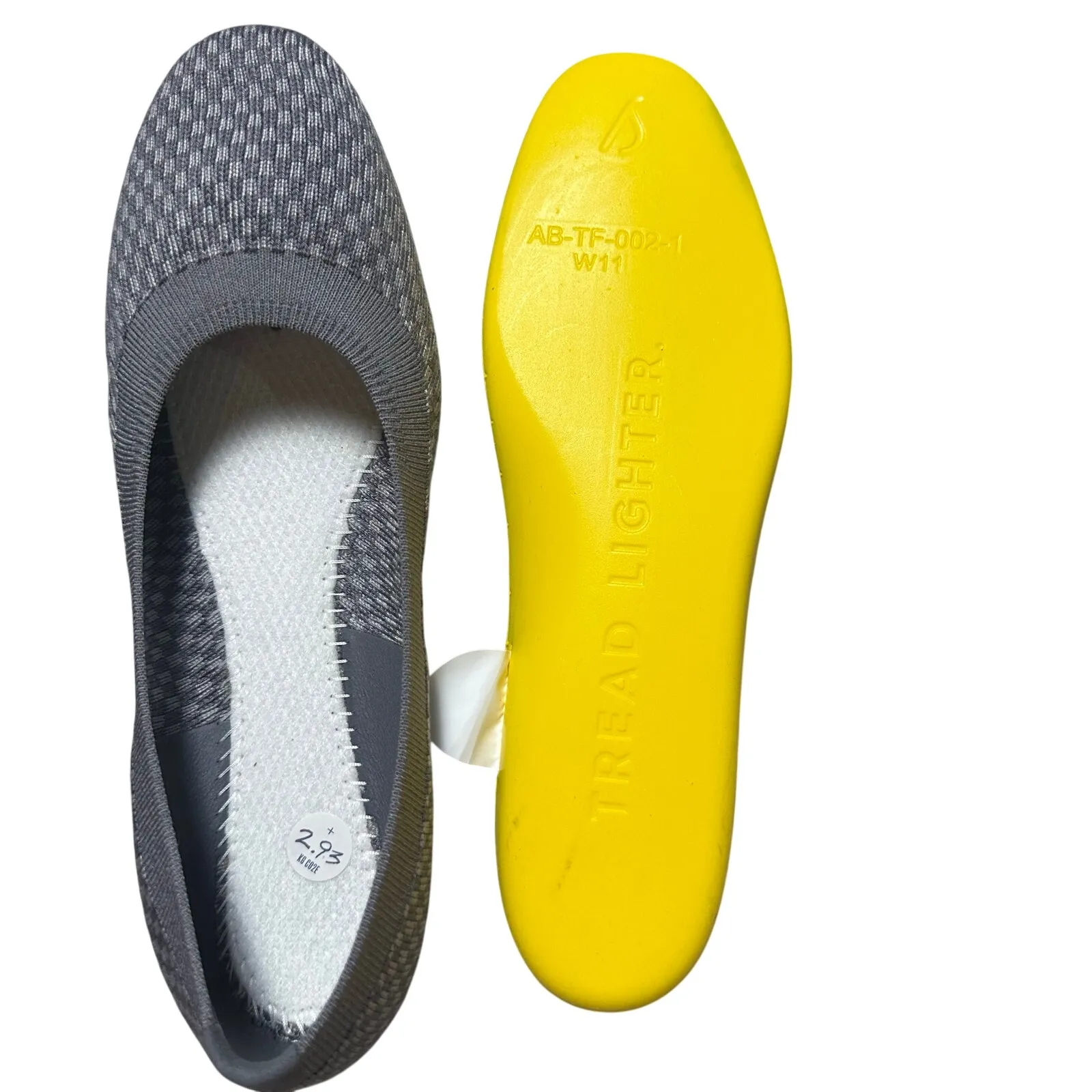 Allbirds Women's Tree Breezer Gray Ballet Flats - Image 7