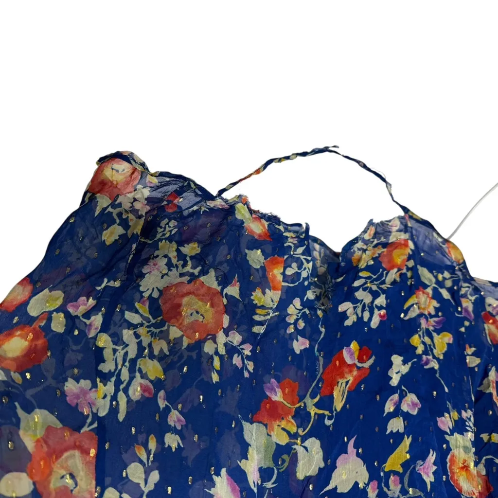 Rixo Charlotte Dress Blue - Image 13