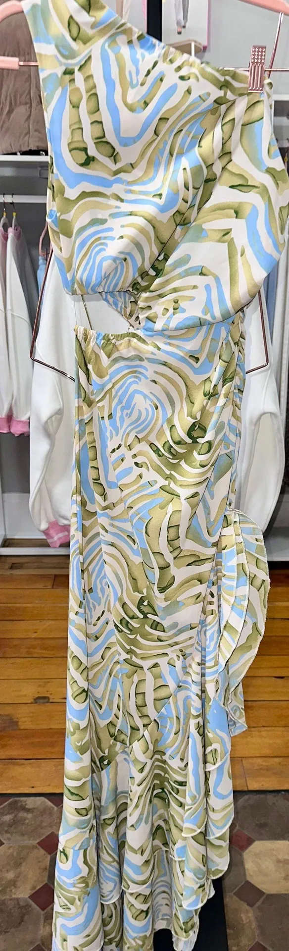 One Shoulder Maxi Sundress  - Image 9