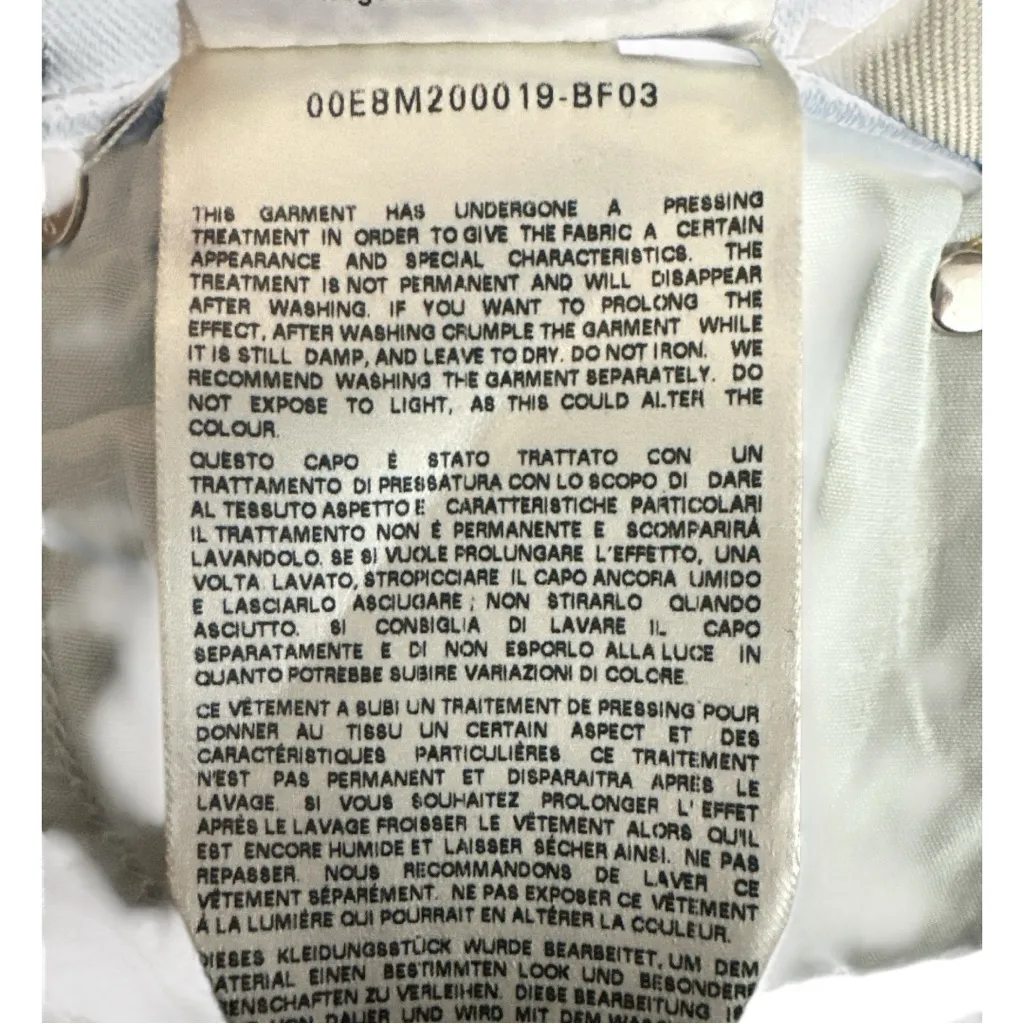 Diesel Skinzee Low Super Slim Low Waist Jeans Size 27 x 32 - Image 9