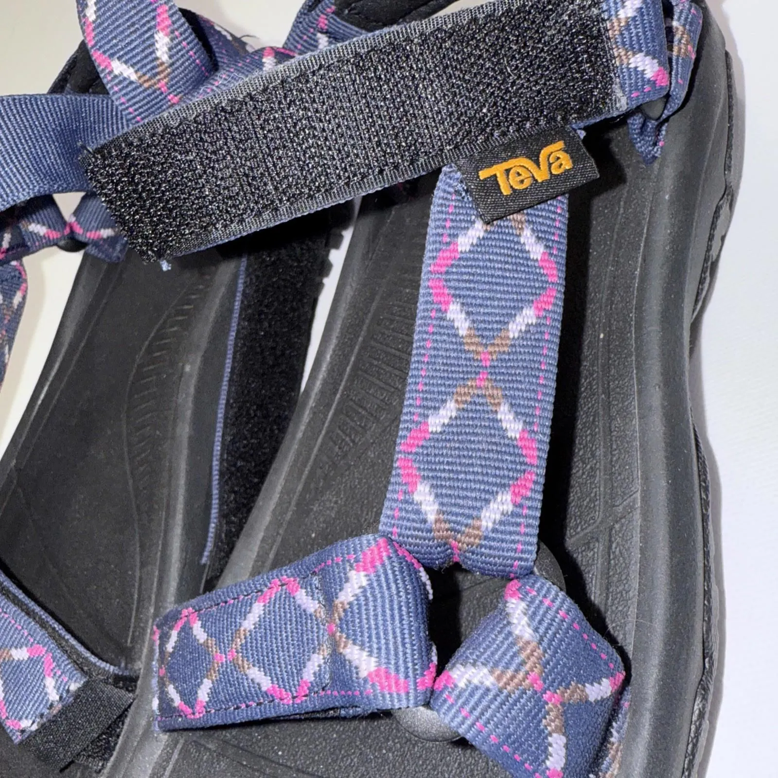 Teva Hurricane Gorpcore Outdoor Hiking Trail Printed Sandals Women's 7&8 READ! - Image 6