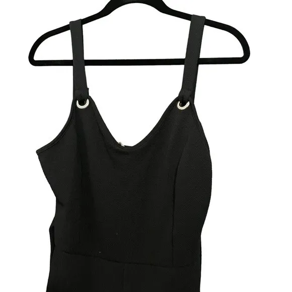 Caution to the Wind Women's Black Cropped Jumpsuit - Image 7