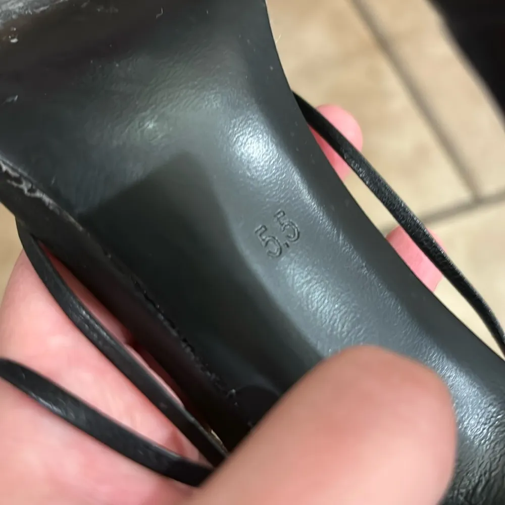 Camila Coelho Black Jolie Strappy Point Heels - Image 6