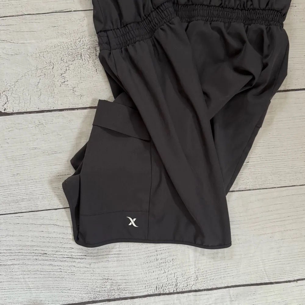 Flexure Bodywear size large dark gray tank top shorts romper - Image 10