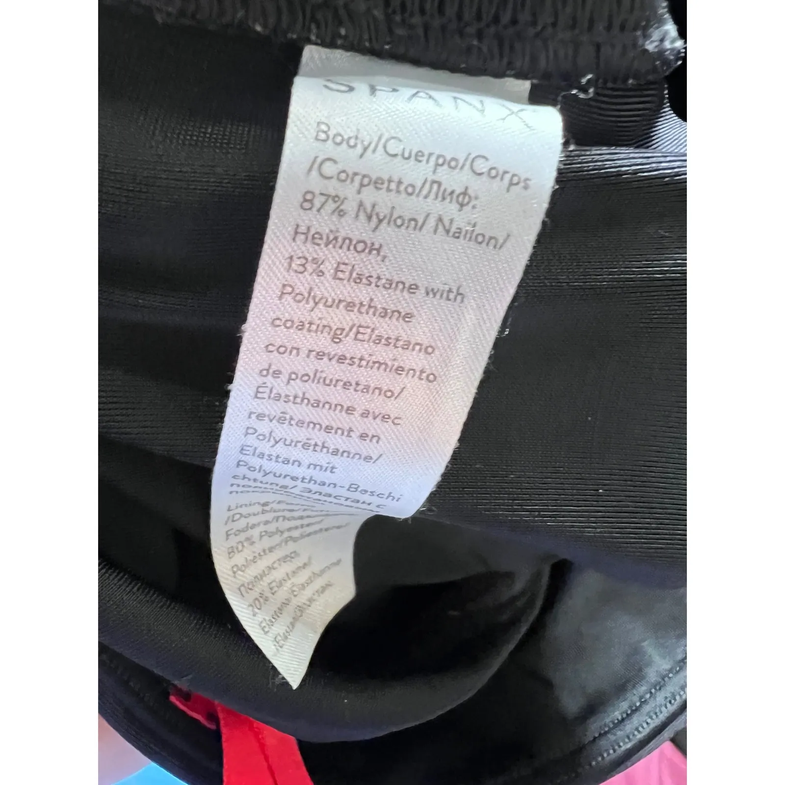 Spanx Faux Leather Leggings High Waisted Shiny Black Slimming Size‎ Small S EUC - Image 7