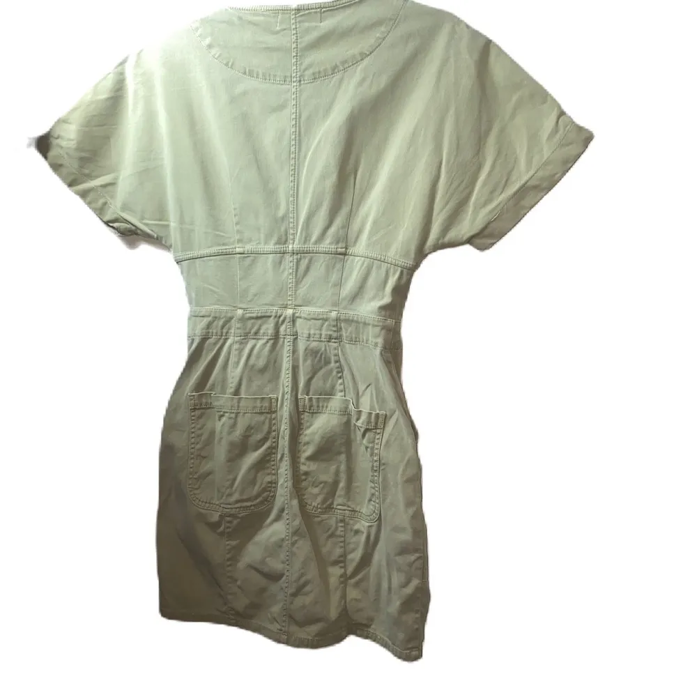 A.L.C Novak Dress - Olive Green/ Taupe Color - Image 4