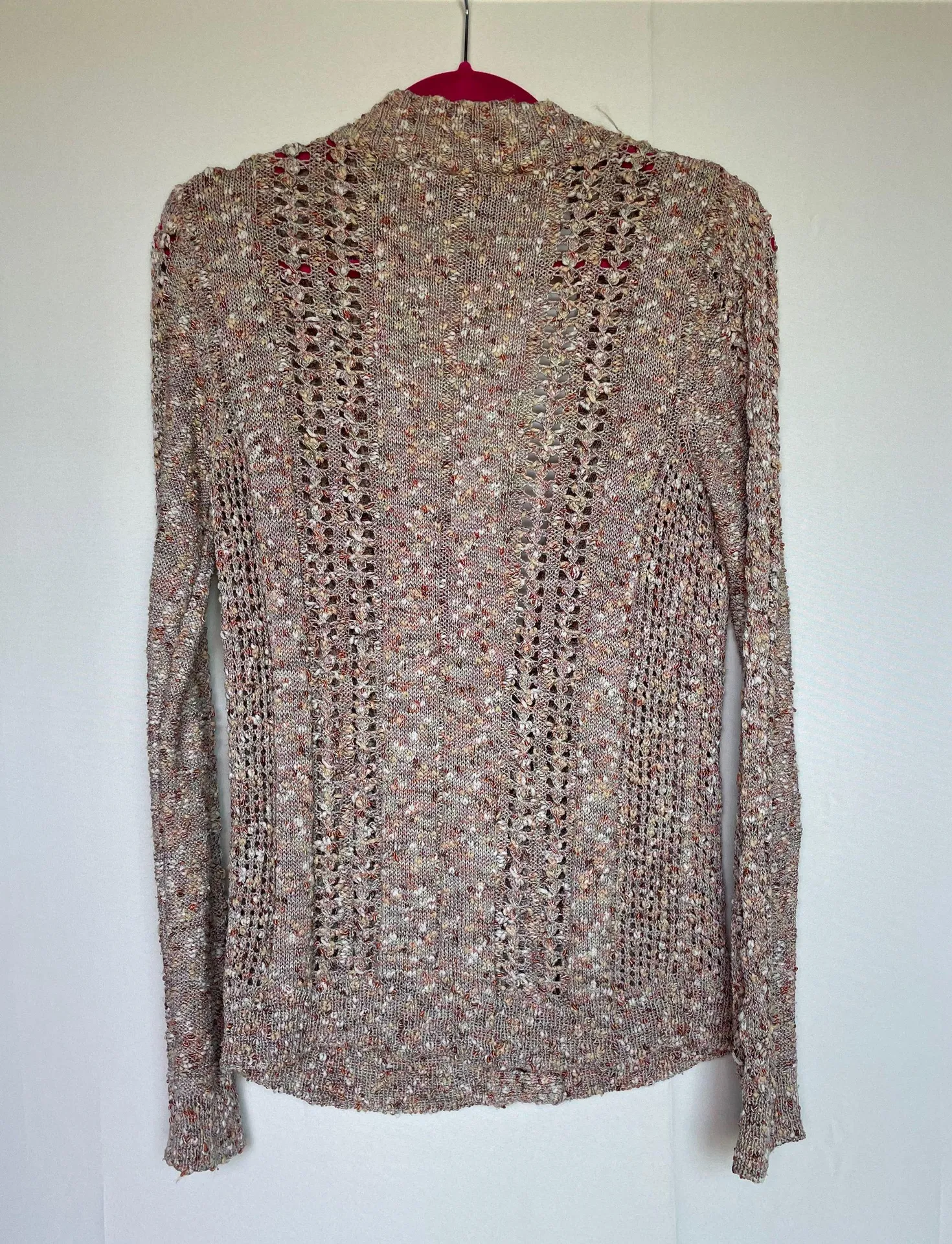 Rag and Bone  Iris chunky knit Cardigan sweater in quail size S small - Image 9