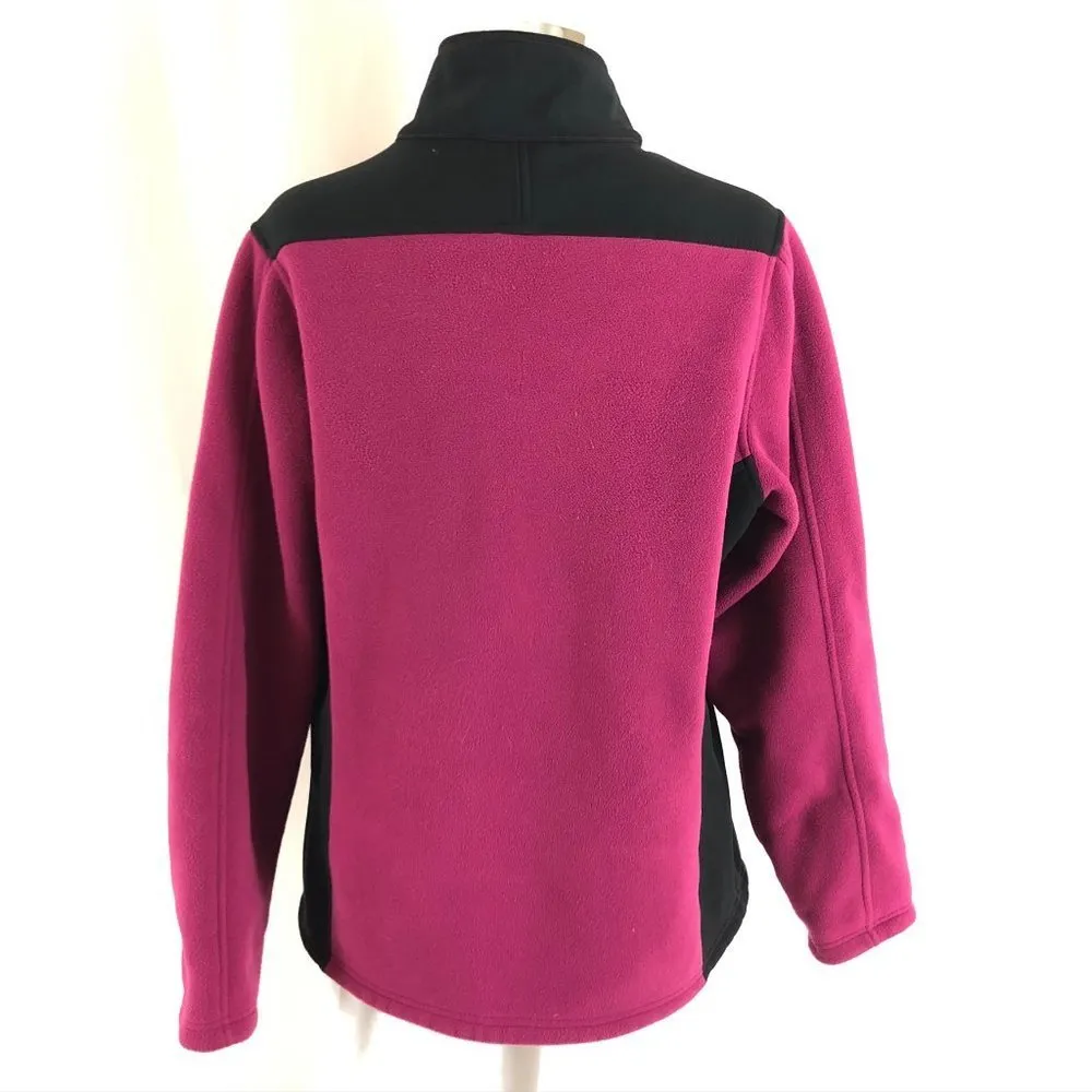 LL Bean Womens Softshell Jacket Full Zip Fleece S - Image 2