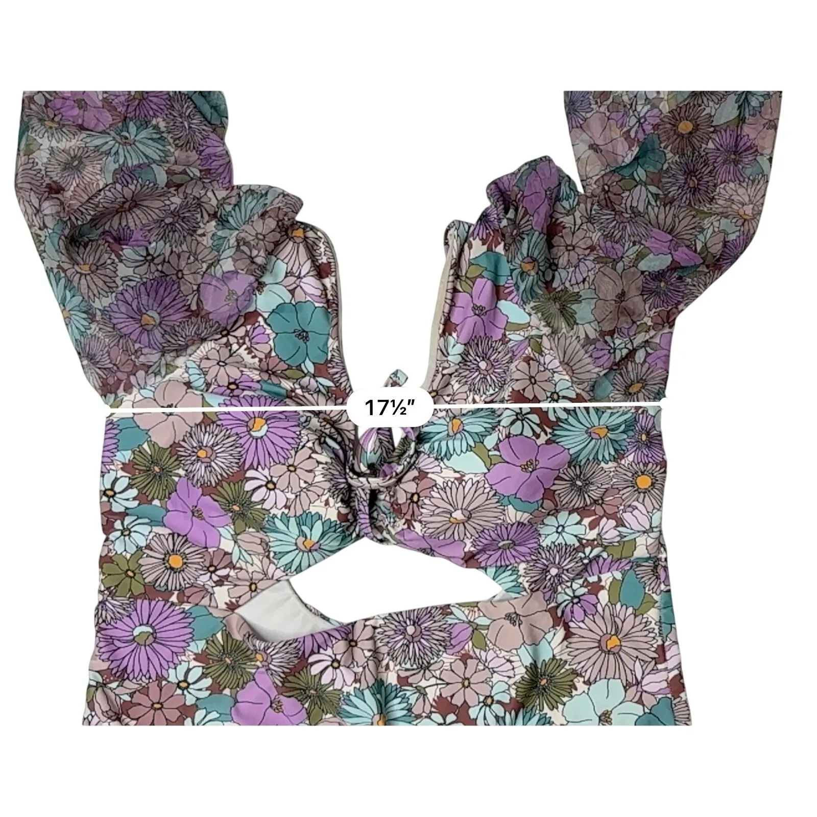 GabiFresh x Swimsuits for All Garden Dream Pink Floral Swimsuit‎ Swimwear 18 G/H - Image 6