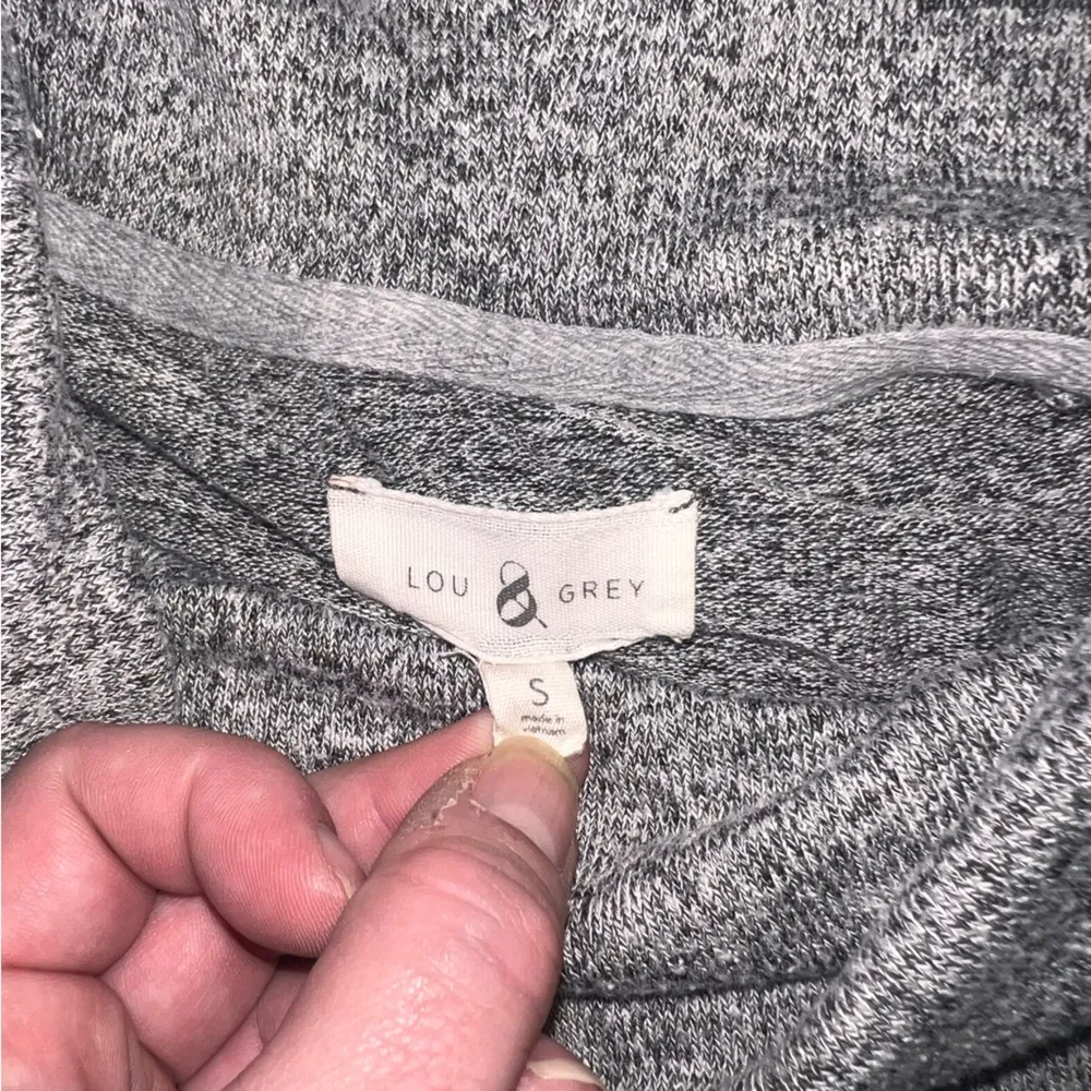 Lou & Grey Short Sleeve Sweater Dress Cowl Neck Chunky Sweater Dress Women’s SM - Image 8