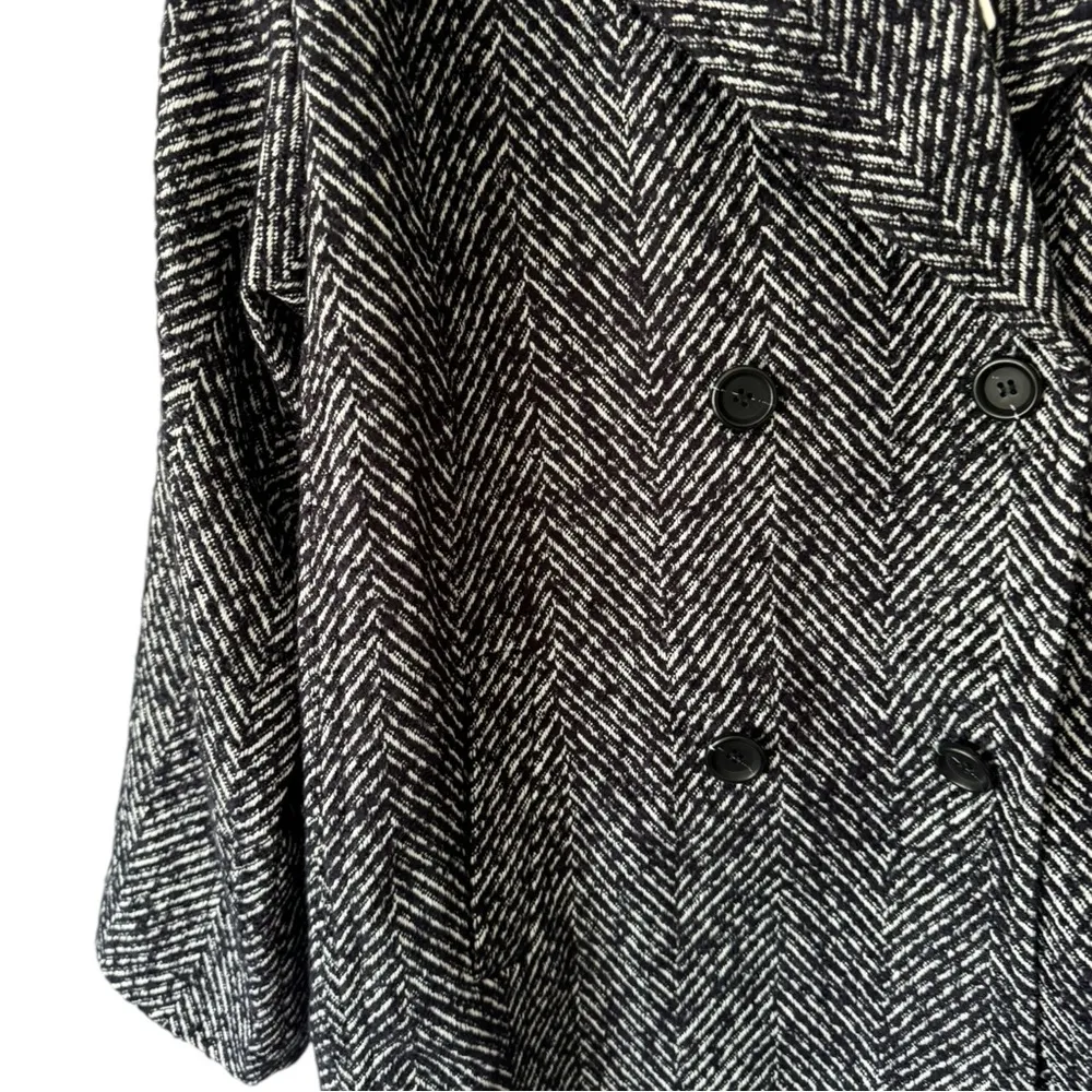 Favorite Daughter‎ Peacoat Oversized Herringbone Navy XL Blue - Image 9