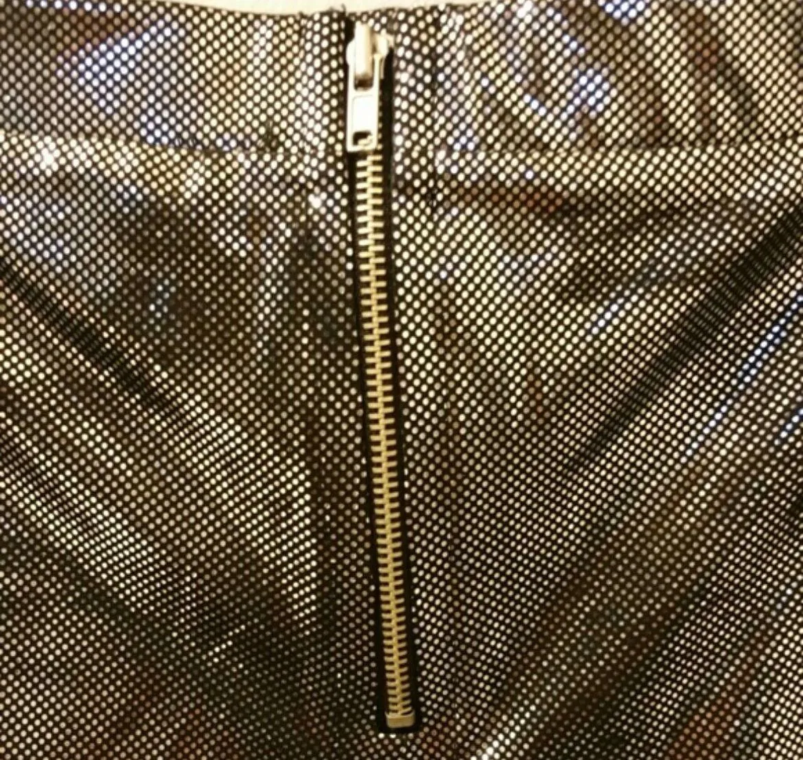 Charlotte Russe High Waisted Metallic Shorts  - Image 4