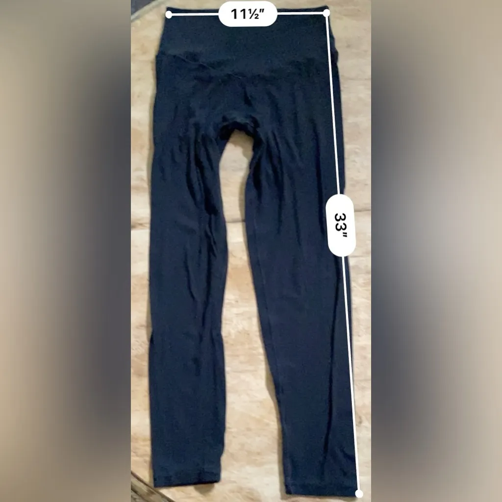 Offline by Aerie Women’s Sz M Real Me True Black‎ 7/8 High Rise Leggings - Image 8