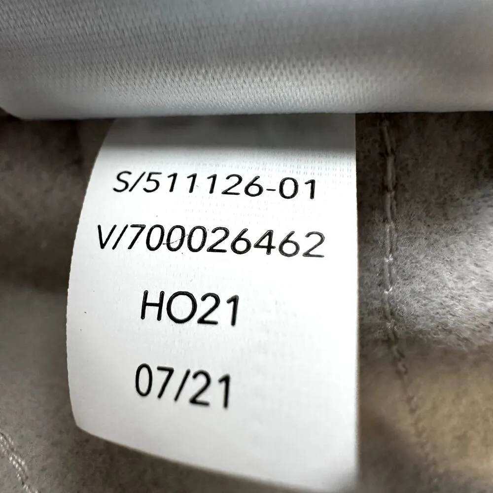 Athleta Peak Hybrid Fleece Plush Supersonic Tight Leggings Zip Birch Grey XS - Image 5