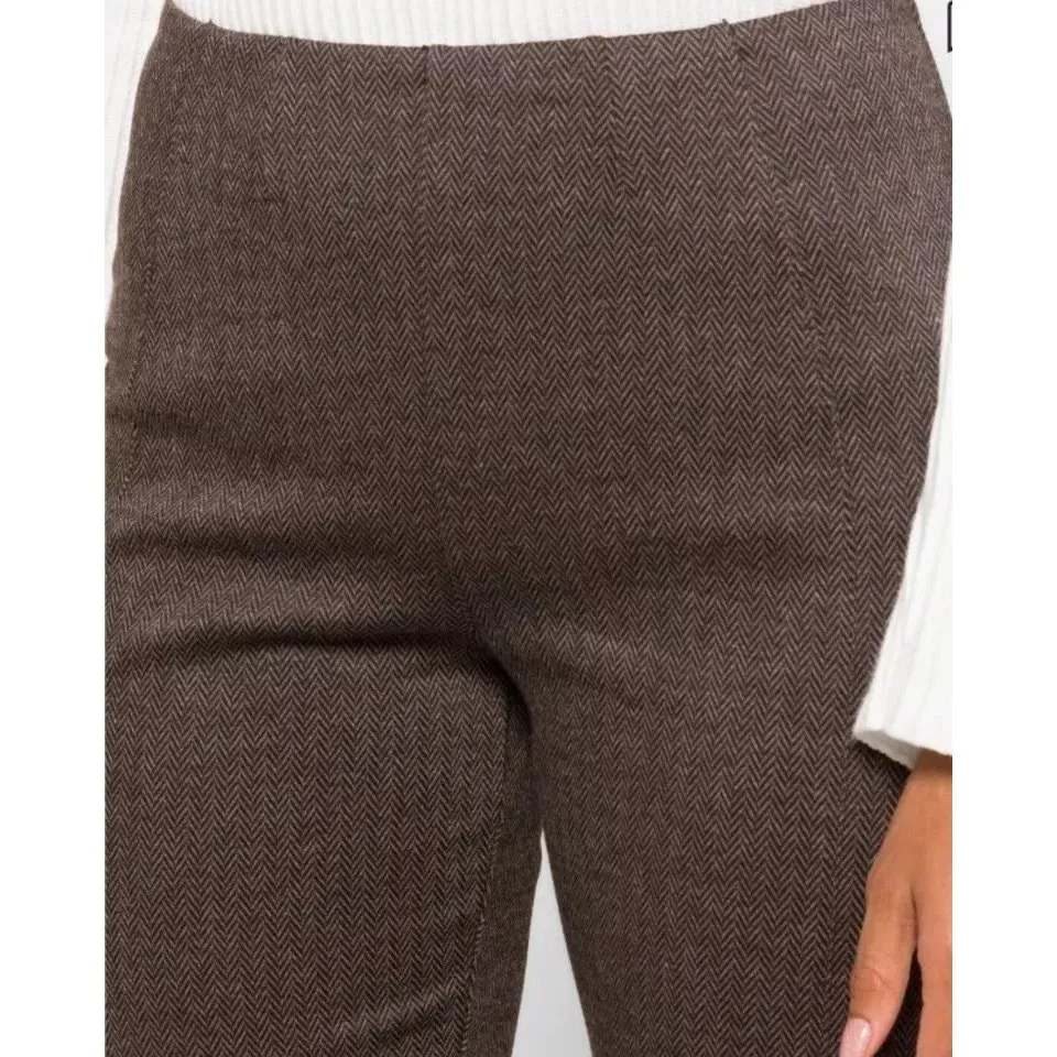 Liverpool Reese High Rise Slim Straight Leg Pants Java Brown Size 4 27 NEW - Image 10